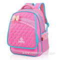 600D Polyester fashion girls school backpack bag